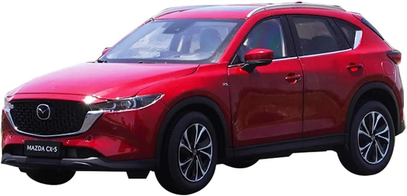 Mazda Cx5 Cx-5 2022 2019 Static Alloy Simulation Car Model Birthday Gift Decoration Festive besiege moist crooked trial songwriter Deluxe Gift(Red) Resin Car Vehicle Model 1 18 Fit for Changan 