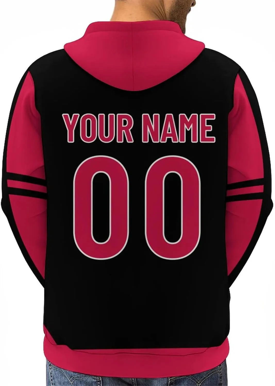 Men Women Youth Custom 3D Printed Basketball Hoodie Sweatshirt Personalized Name & Number Fashion pentagon section Pullover Gift for 