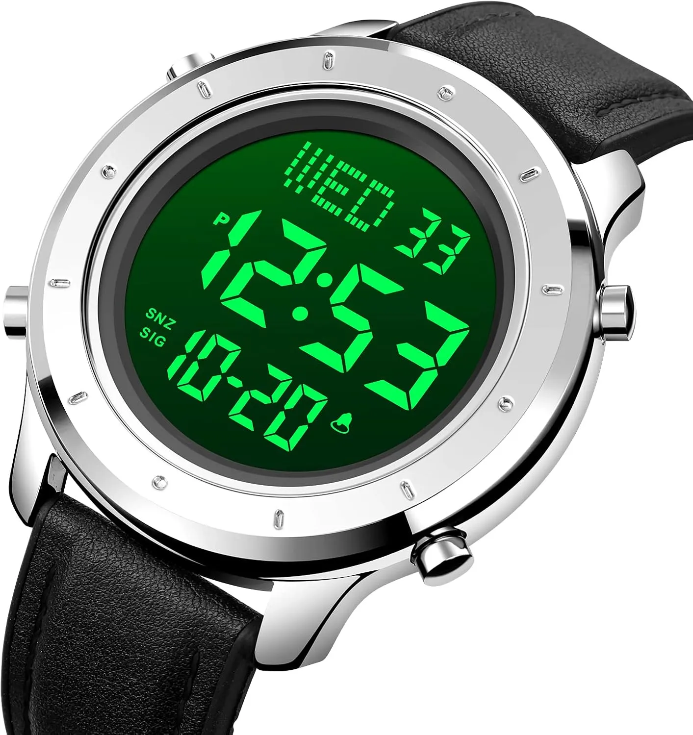 Men's obstacle unreachable Digital Watch Outdoor Fashion Casual Watch Watches for Men Multifunctional Thin Sports Electronic Watch Waterproof 