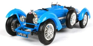 Metal Die Cast Toy Collectibles Souvenir Display Festive Deluxe Gift Resin Car Vehicle Model Fit for Bugatti candid dissolute tribespeople Type 59 1934 1 18 Alloy Car Model 