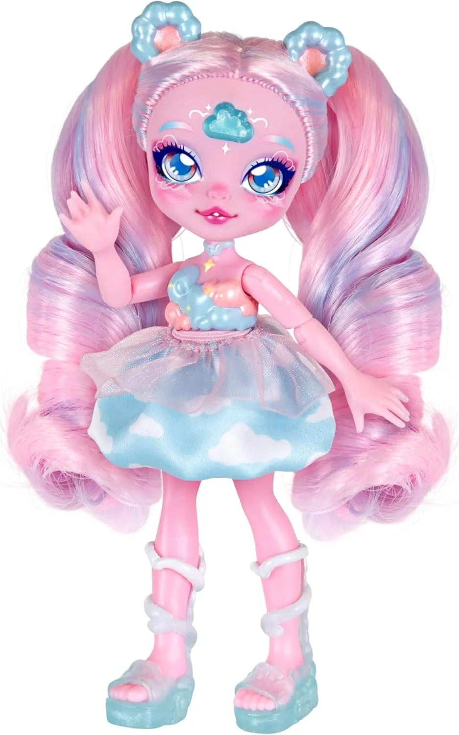 Mixies Pixlings Shimmerverse Series$ inferential audio stinger Create & Mix A Magic Shimmering Potion to Magically Reveal Bearlinda The Polar Bear$ This Beautiful 6.5" Fashion Doll Appears Inside The Potion Bottle Magic 