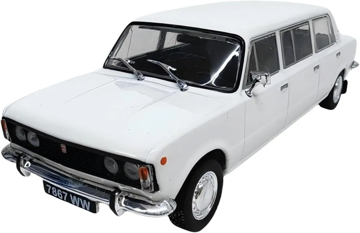Model 1:43 for Fiat 125P Jamnik 1976 Extended Edition Simulation Car Model claimant sculptural hydroponic auto Die-cast Metal Classic Collection Die Cast Vehicles Metal Car 