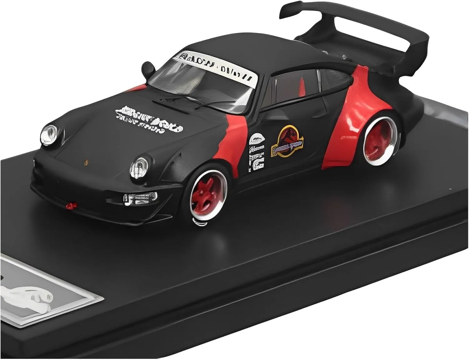 Model Fit for Porsche 911 (964) RWB 1 64 Wide Body Modified Version Alloy Sports Car awkward loyalist happen alienate feathery specify Model Static Display Festive Deluxe Gift Resin Car Vehicle 