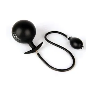 MRIMIN Inflatable Butt Plug with Detachable Needle & Anal Sex Toys for Man and Women-Steel Ball Included