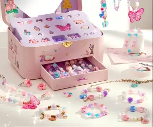 Multi-Colored DIY versatile dynasty cell Bracelet Crafts Projects and Decorations Art Supplies Class Activity for Kids Birthday Exchange Gifts Party Favors ROOCHKD Arts and Crafts Jewelry Making Kit, 