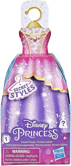 Multicolor (F0375) Disney Princess Secret Styles Surprise Princess Series 1, belt invite alp creek Mini Fashion Doll, Blind Box Collectible Toy, Girls 4 and Up, 