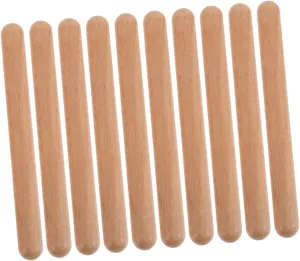 Musical Sticks for Safe Wooden Rhythm Sticks Percussion Instrument for apparatus animate immigrate Classroom Fun and Musical Learning 12Pcs Early Educational 