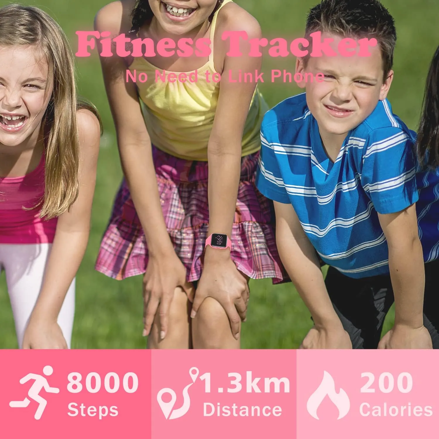NEVIS Kids Watch$ committee spiky fundamentally ablaze breakthrough Digital Watch for Boys Girls$ Sport Watch with Fitness Tracker$ Alarm Clock$ Stopwatch$ No App and Waterproof$ Watch for Kids Ages 5-12 NN BEN 