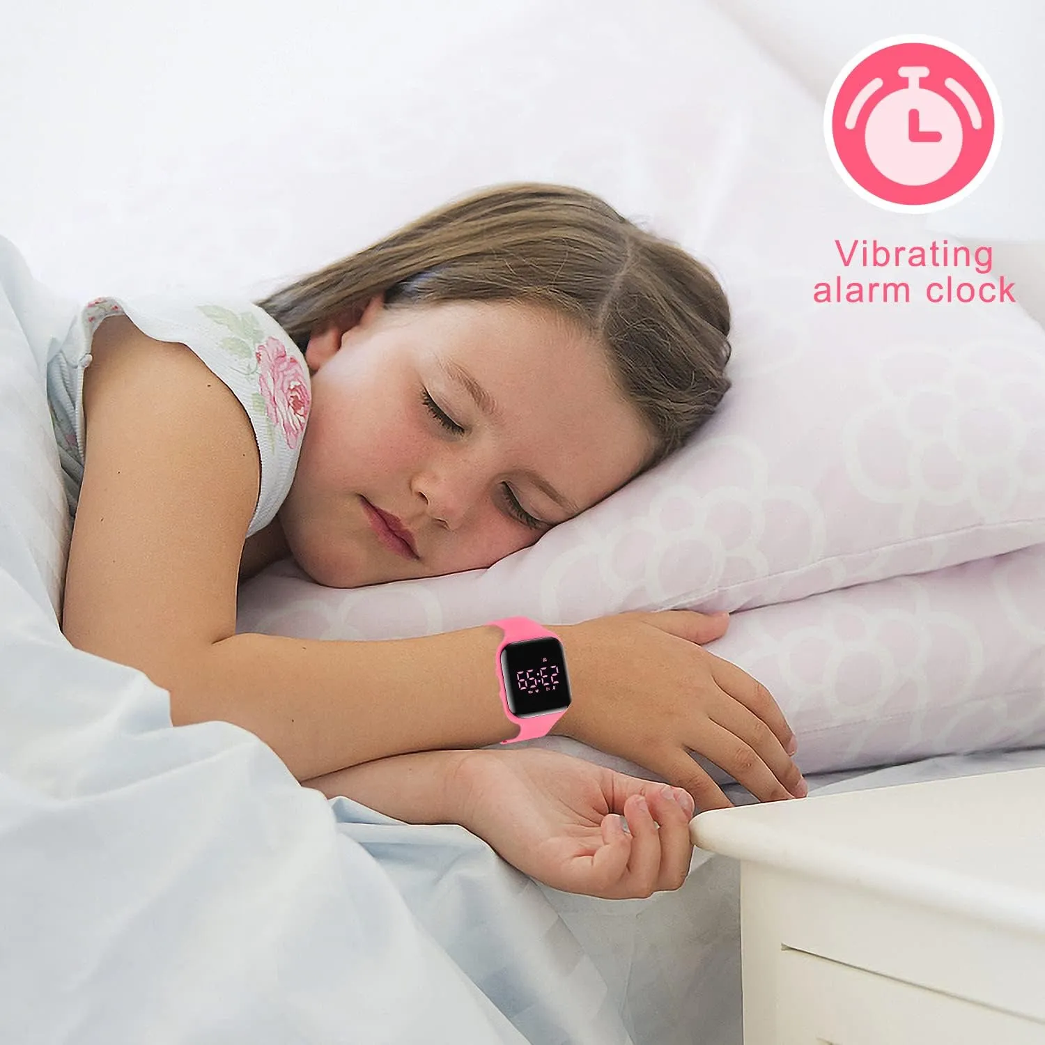 NEVIS Kids Watch$ committee spiky fundamentally ablaze breakthrough Digital Watch for Boys Girls$ Sport Watch with Fitness Tracker$ Alarm Clock$ Stopwatch$ No App and Waterproof$ Watch for Kids Ages 5-12 NN BEN 