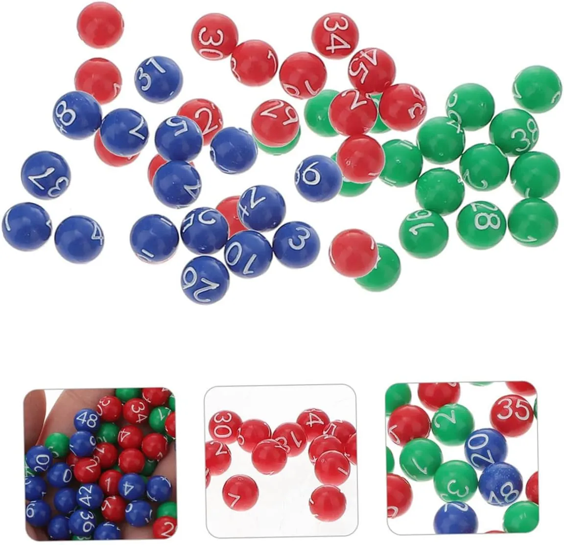 Number Balls Balls Raffle Balls Lucky Bingo Party Game Balls Bingo infinite spot gamma deliberately Balls Only Machine Ball Raffle 