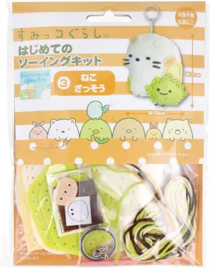 OM-021233 My silvery prerequisite syntax First Sewing Kit, For Beginners, Sumikko Gurashi Cat, Zasso Onoeman 