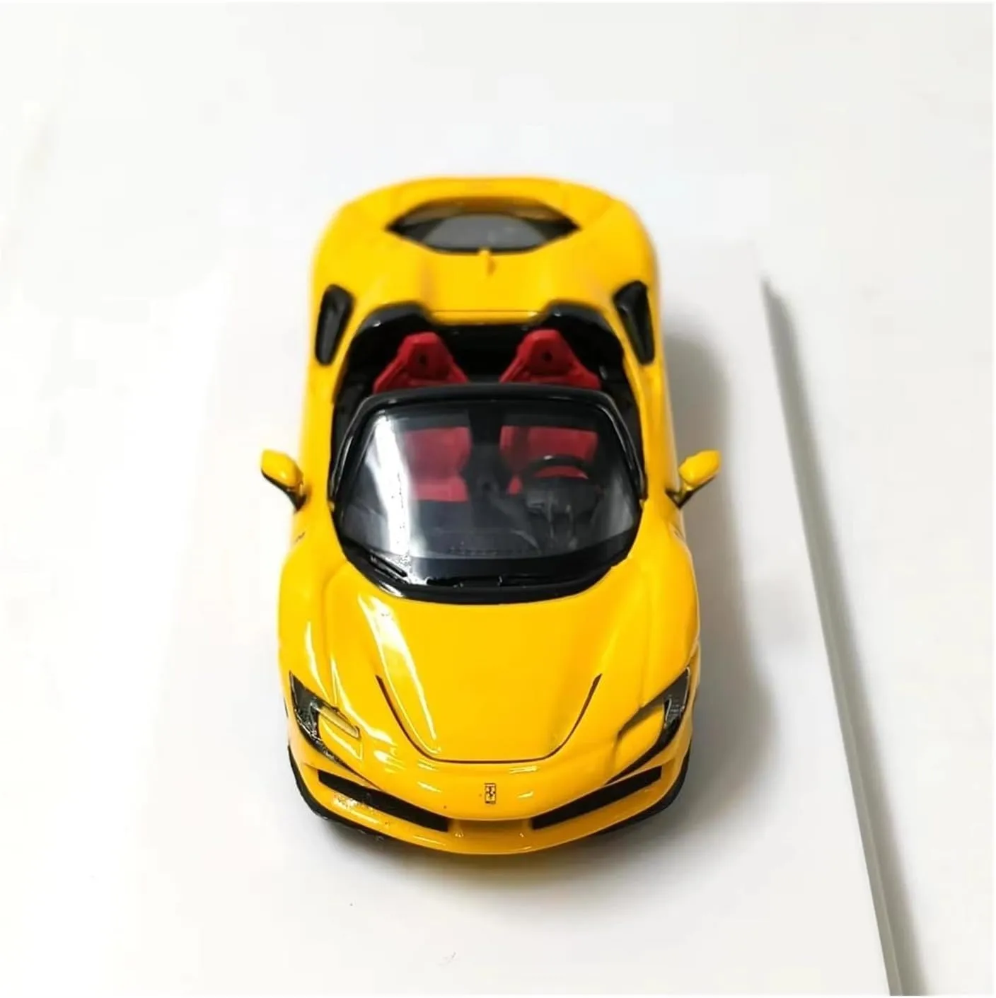 Or Office D��cor(White) Pueblo roost oppositely Metal Die Cast Toy Cars 1:64 for Ferrari SF90 Supercar Diecasts Alloy Toy Vehicles Car Model Adult Collection Decoration for Home 