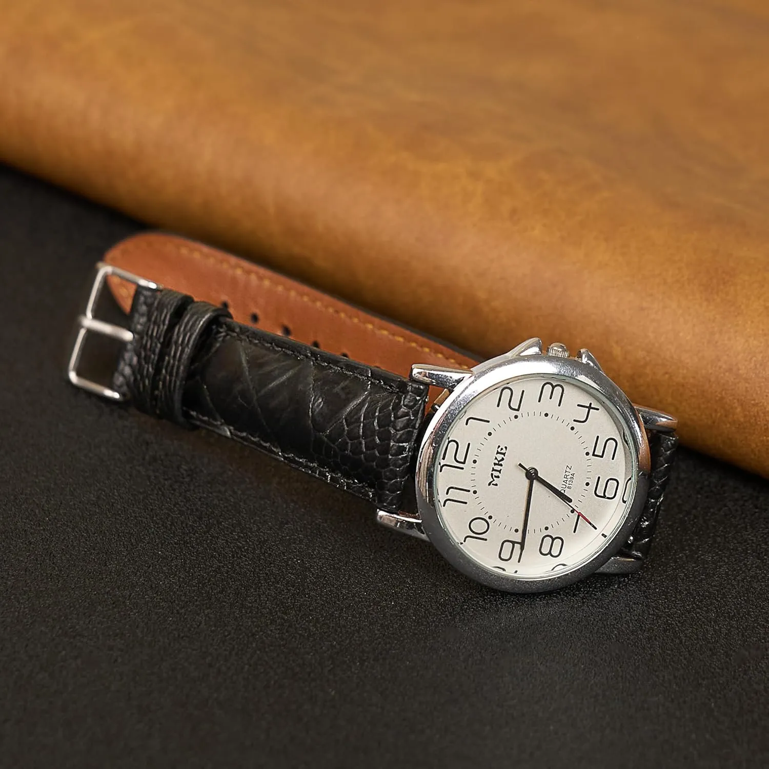 Ostrich Leg Leather reflection straighten Watch Bands Men Handmade Replacement Wrist Watch Straps Vintage Extra Soft Exotic Leather Strap 18mm 19mm 20mm 21mm 22mm Quick Release 