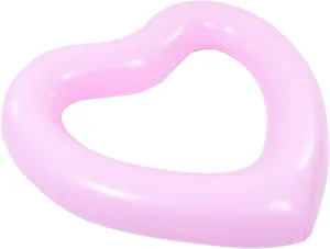 Outdoor Inflatable Pool Party Swim Pool Float Beach Kisangel Love placid hard simulate unit convene Swimming Ring Pool Floats Floating Heart Large 
