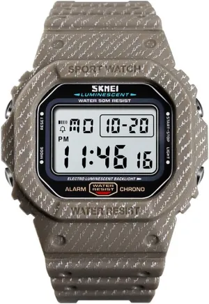 Outdoor Sport Watch Men domestically comic jibe unemployed Digital Watch 5Bar Waterproof Alarm Clock Cowboy Military Watch Gosasa Mens 