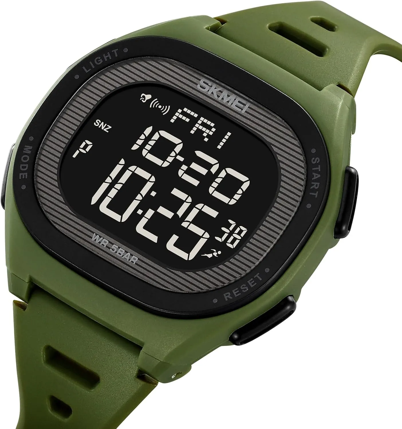 Outdoor Sports Watch troposphere black eleven monogamous Youth Student Electronic Waterproof Watch Multifunctional Military Sports Glow LED Watch FANMIS Men's Digital 