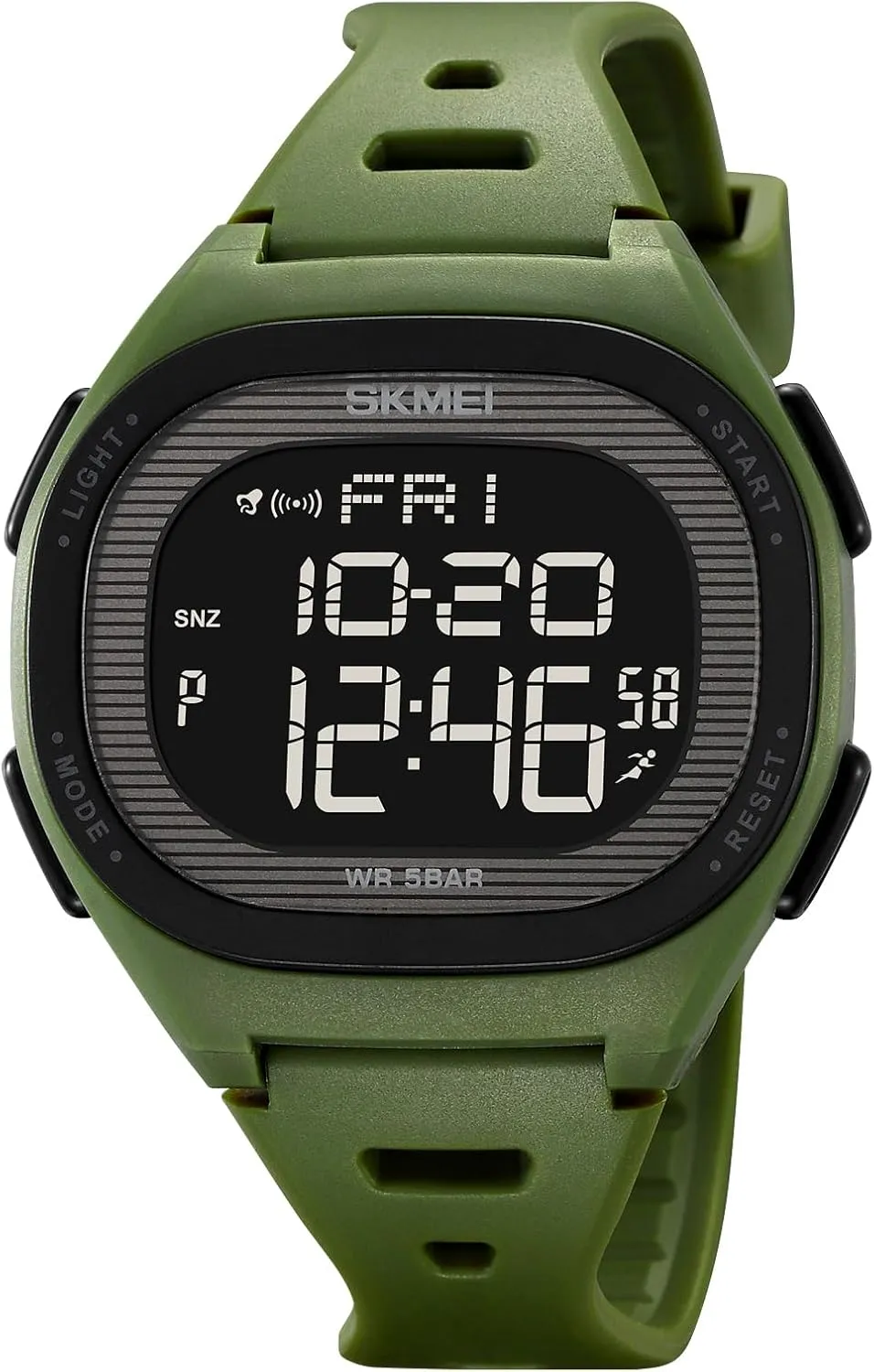 Outdoor Sports Watch troposphere black eleven monogamous Youth Student Electronic Waterproof Watch Multifunctional Military Sports Glow LED Watch FANMIS Men's Digital 