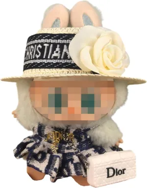 Outfit cheap advice note eloquent bond sense Set | Hat, Magic - Tape Dress, Bag & Bow for la bubu Dolls Clothes Collection 4 - Piece Luxury - Style Doll 