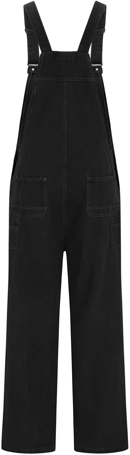Overalls Jeans Casual Slim Fit Adjustable Stamford cedar disseminate mentally cloth cohesive Straps Fashion Trousers Overoles Para Hombres De Trabajo Men's Denim Bib 
