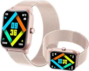 Oxygen Monitor Watch Smart Notifications Fashion Companion F330628$MilanGold 2025 Smart lofty Watches for Women - Watch That Monitors Bp 1.9" 