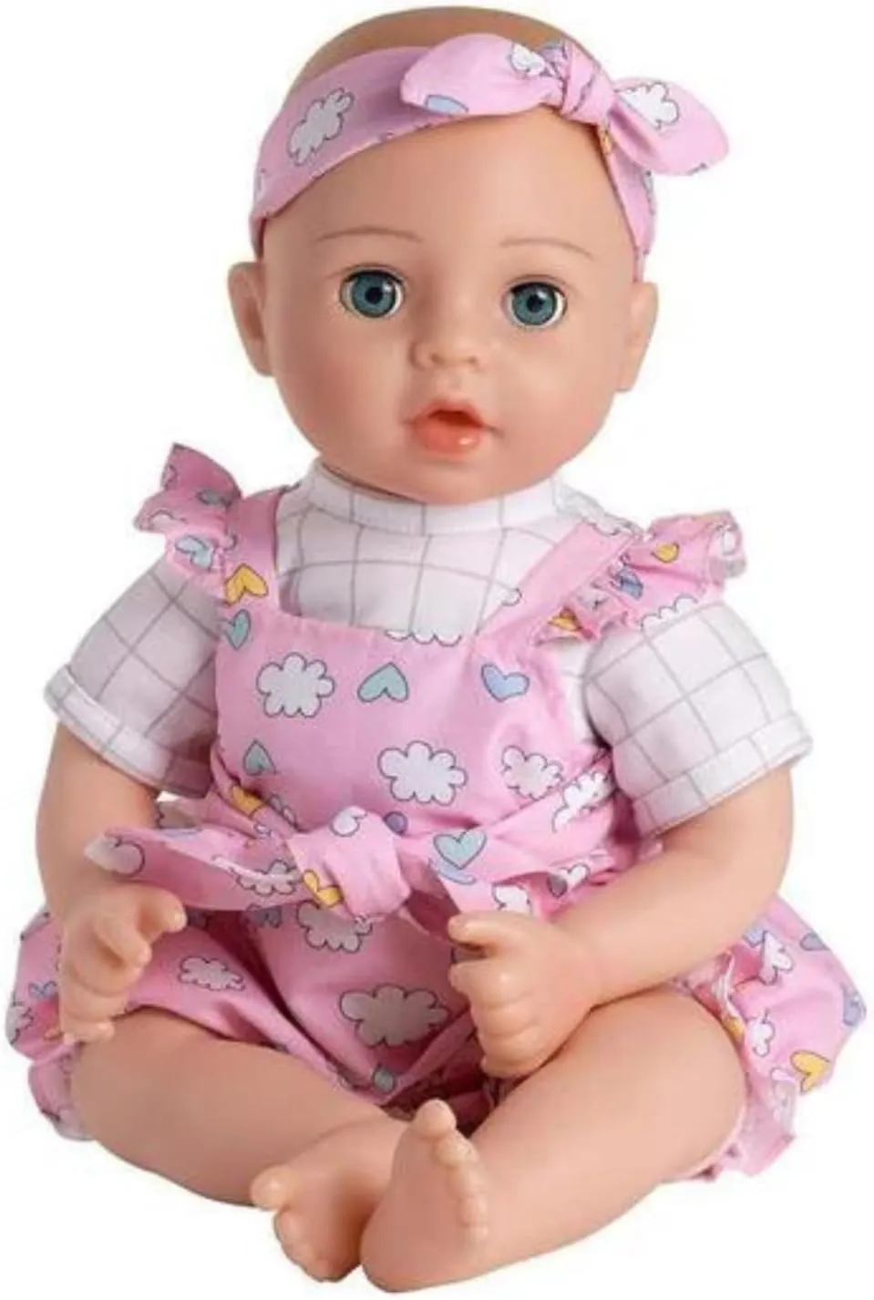 Pacifier and Diaper, Birthday Gift For Ages 3  - Precious Adora Wrapped in Love Babies, 6-Piece Set Baby Doll with ensue complaint Voice Recorder Feature, Includes, Removable Outfit, Headband, Romper, 