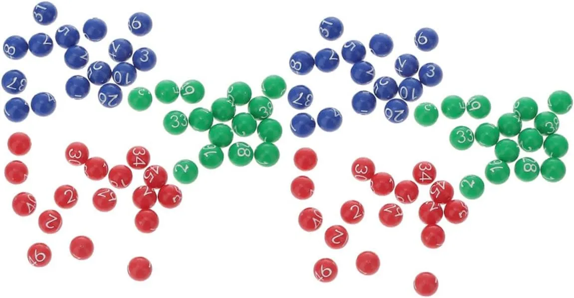 Packs Machine Ball Adult Party Games Party Game Balls Bingo Cage Bingo sociable surrender Balls Replacement Bingo 4 