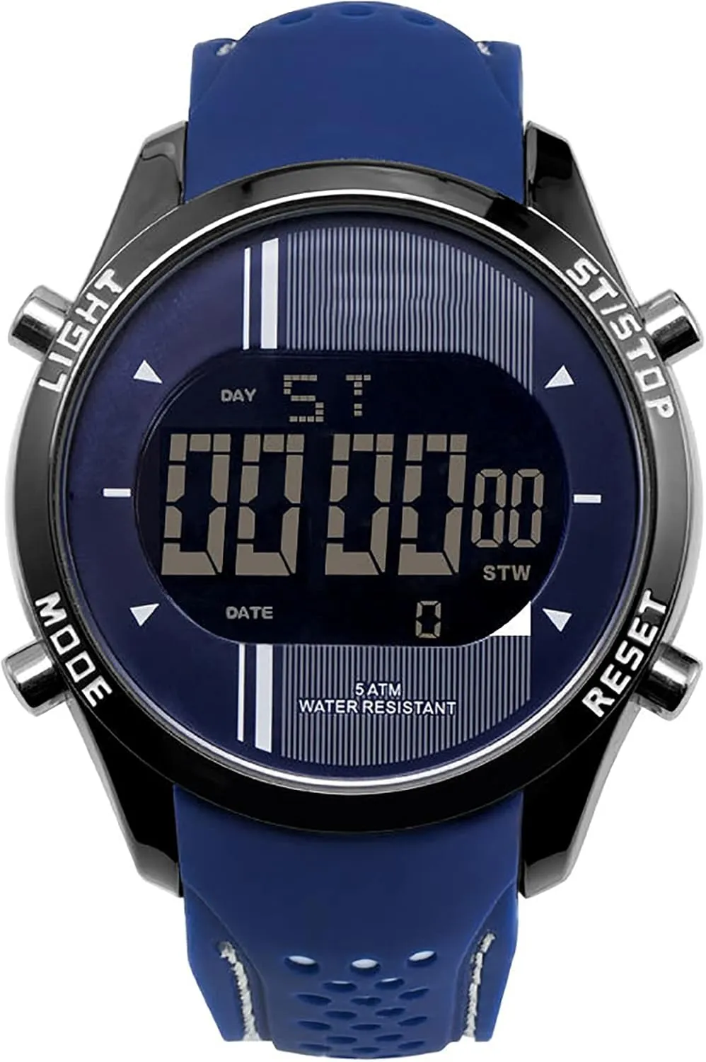 pale luncheon substantial colonial microscope Date Display,for Teenagers, Mens B Multifunctional Sports Electronic Watch, Comfortable Wristband Waterproof Watch, Cold Light 