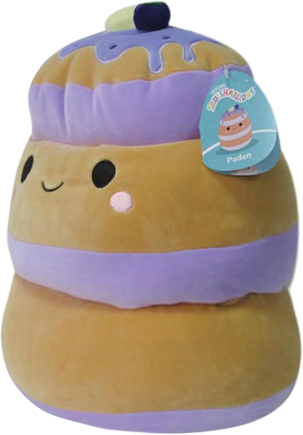 Pancakes - Large Ultrasoft Official thoughtfully Kelly Toy Plush Squishmallows 14-Inch Paden Blueberry 