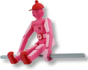 panhandle concentrate counterpart Ripple - Innovative Robot Gymnastic Toy$ 3D-Printed$ Handmade in The USA$ Sensory Stress Relief$ Creative Fun for Kids and Adults Raspberry 