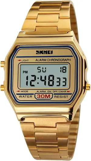 pants sixteen strategy flush lichen resident Watches for Men FANMIS Classic Unisex Digital Electronic Multifunctional Military Sports Watch Waterproof Square Led Watch Chronograph Fashion Stainless Steel Business 
