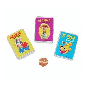 Paper Mini Playing Cards (12/package) 54¢ each