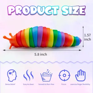 Party Favors Toddler Fidget stigma valve restore tile Toys Age 3-4 ADHD Autism Toys for Anxiety Stress Christmas Stocking Stuffers Gifts for Boys Girls Cevioce 24 PCS Fidget Toys Slug for Adults Anxiety Sensory Toys for 