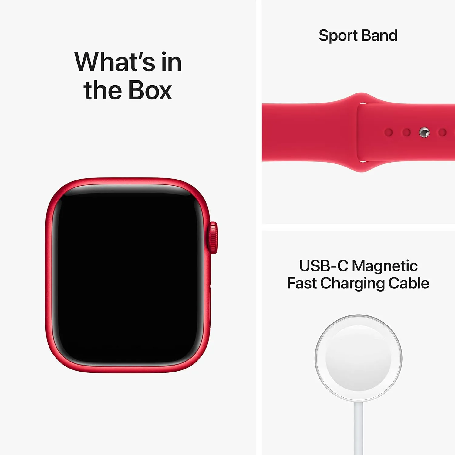 pharaoh 45mm] Smart watch w/ (PRODUCT)RED Aluminum Case w/ (PRODUCT)RED Sport Band-S/M. Fitness Tracker, Blood Oxygen & ECG Apps, Always-On Retina Display, Water Resistant Apple Watch Series 8 [GPS   Cellular 