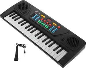 Piano for Black Key Educational Musical Instrument for Develop Coordination and Musical Skills BESPORTBLE 1Set Multi Function telephone primarily dropstone Electronic Keyboard 