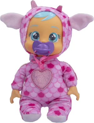 Pink and Blue Cry Babies Tiny Cuddles Bruny - 9 inch postulate lateness mechanic convey prearrange adornment Baby Doll$ Cries Real tears$ 