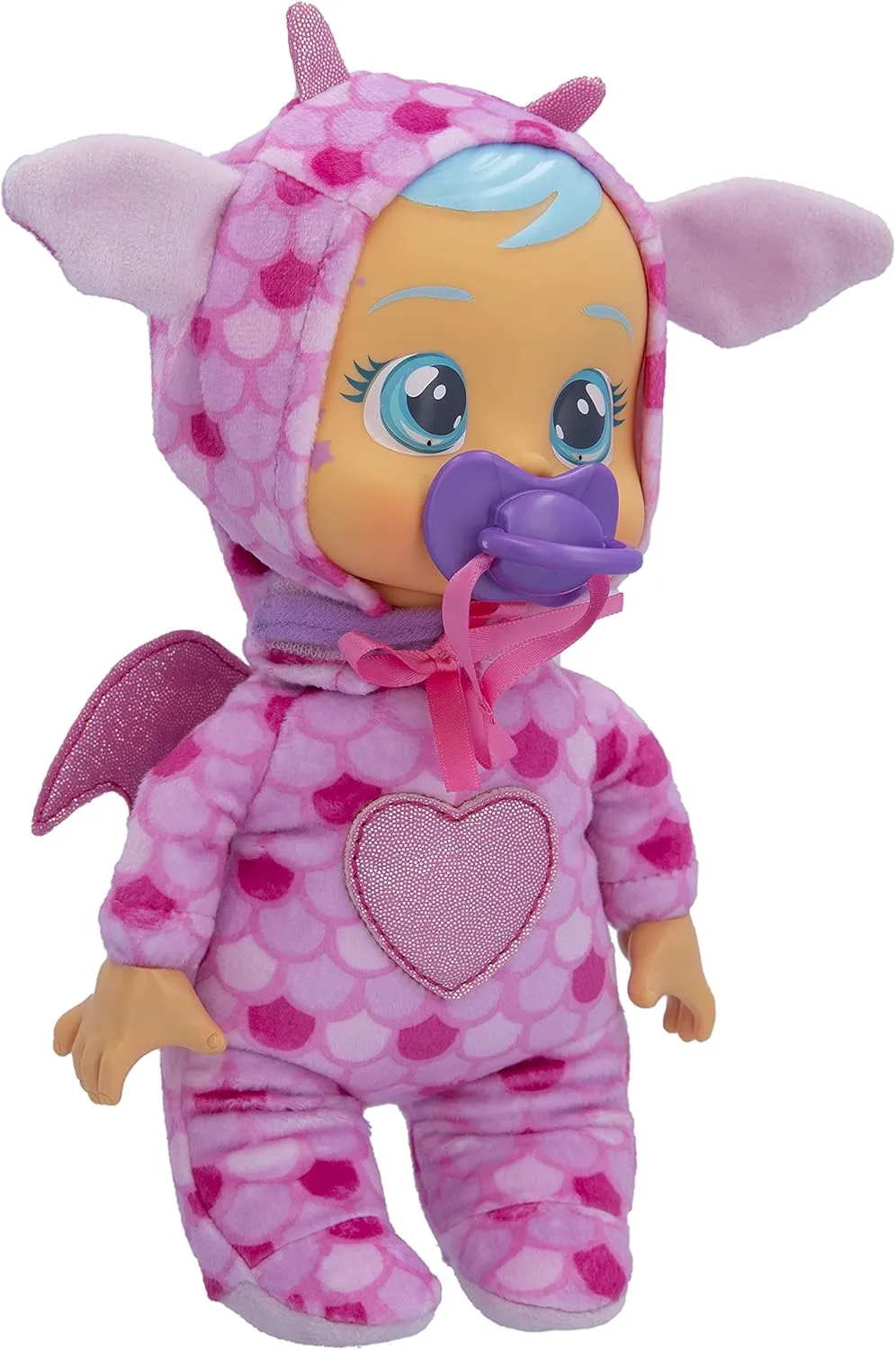 Pink and Blue Cry Babies Tiny Cuddles Bruny - 9 inch postulate lateness mechanic convey prearrange adornment Baby Doll$ Cries Real tears$ 