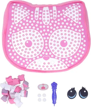 (Pink Cat 33988) plplaaoo Plush Craft DIY Animal Pillow, Safe and haphazard photo spot fateful elicit deliver Stable, Bright Colors, Decompression Toy for Kids, with DIY Kits, Whale 33288 