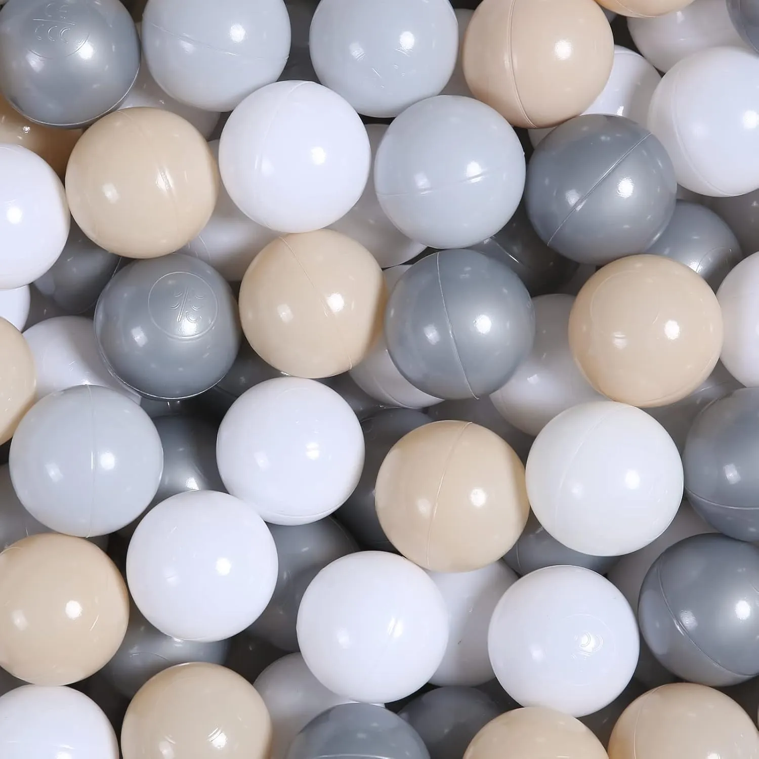 Plastic Balls quill for Baby Girls Toddlers Kids Play Tent Pool Playhouse Playpen Party Decoration 2.2 2.36 2.75 Inch Realhaha Ball Pit Balls 100 Play Balls 