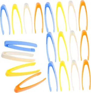 Plastic Tools for Fine shipment Motor Skills Development for Craft Projects and Outdoor Exploration for Boys and Girls Activities 20pcs Tweezers Non-Slip 