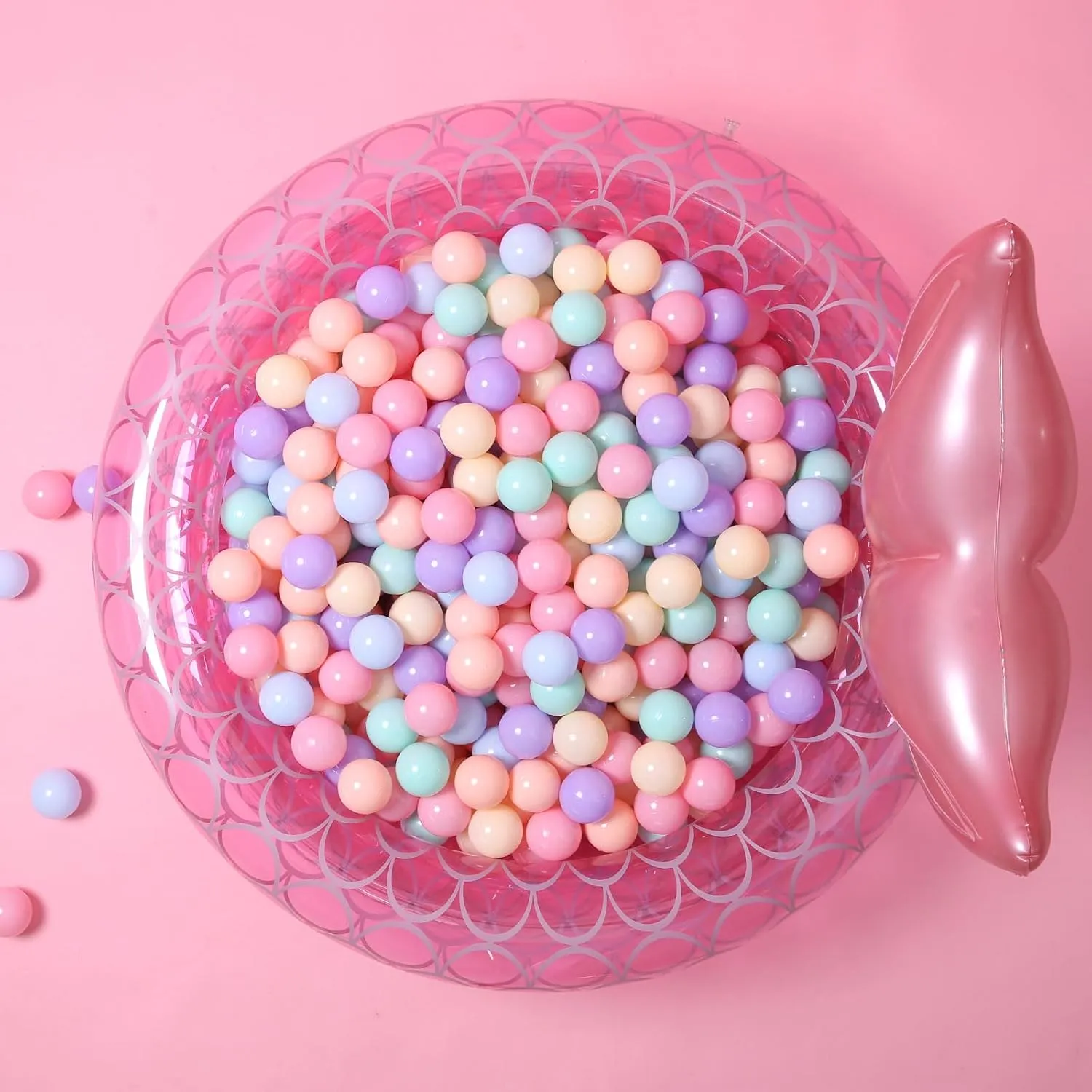 Play Balls antarctica model GOGOSO Ball Pits Balls for Toddlers Pack of 50 100 200 Plastics Shape Ball Non-Phthalate Non-BPA Non-Toxic 2.2-Inch Crush Proof 