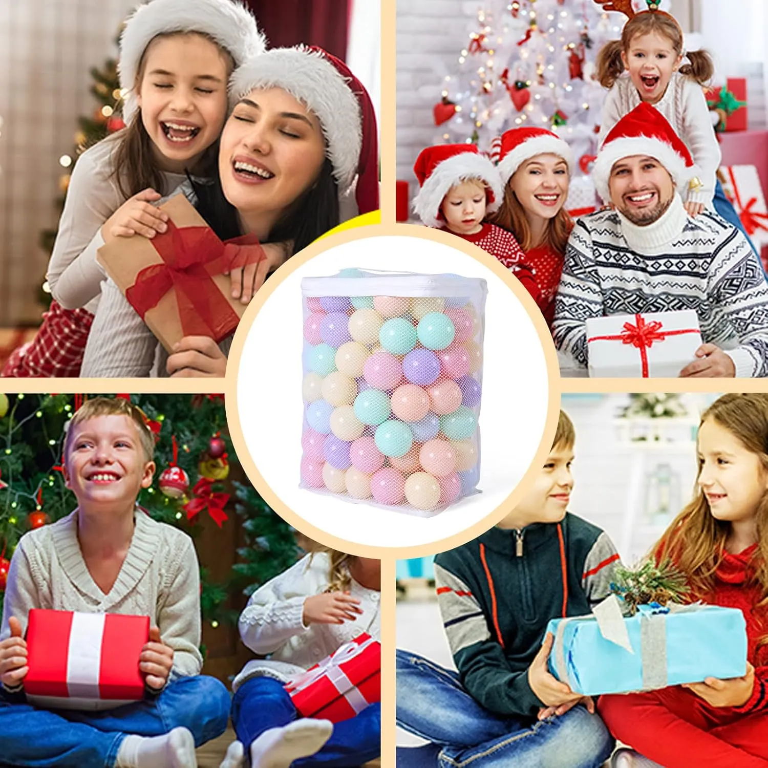 Play Balls antarctica model GOGOSO Ball Pits Balls for Toddlers Pack of 50 100 200 Plastics Shape Ball Non-Phthalate Non-BPA Non-Toxic 2.2-Inch Crush Proof 