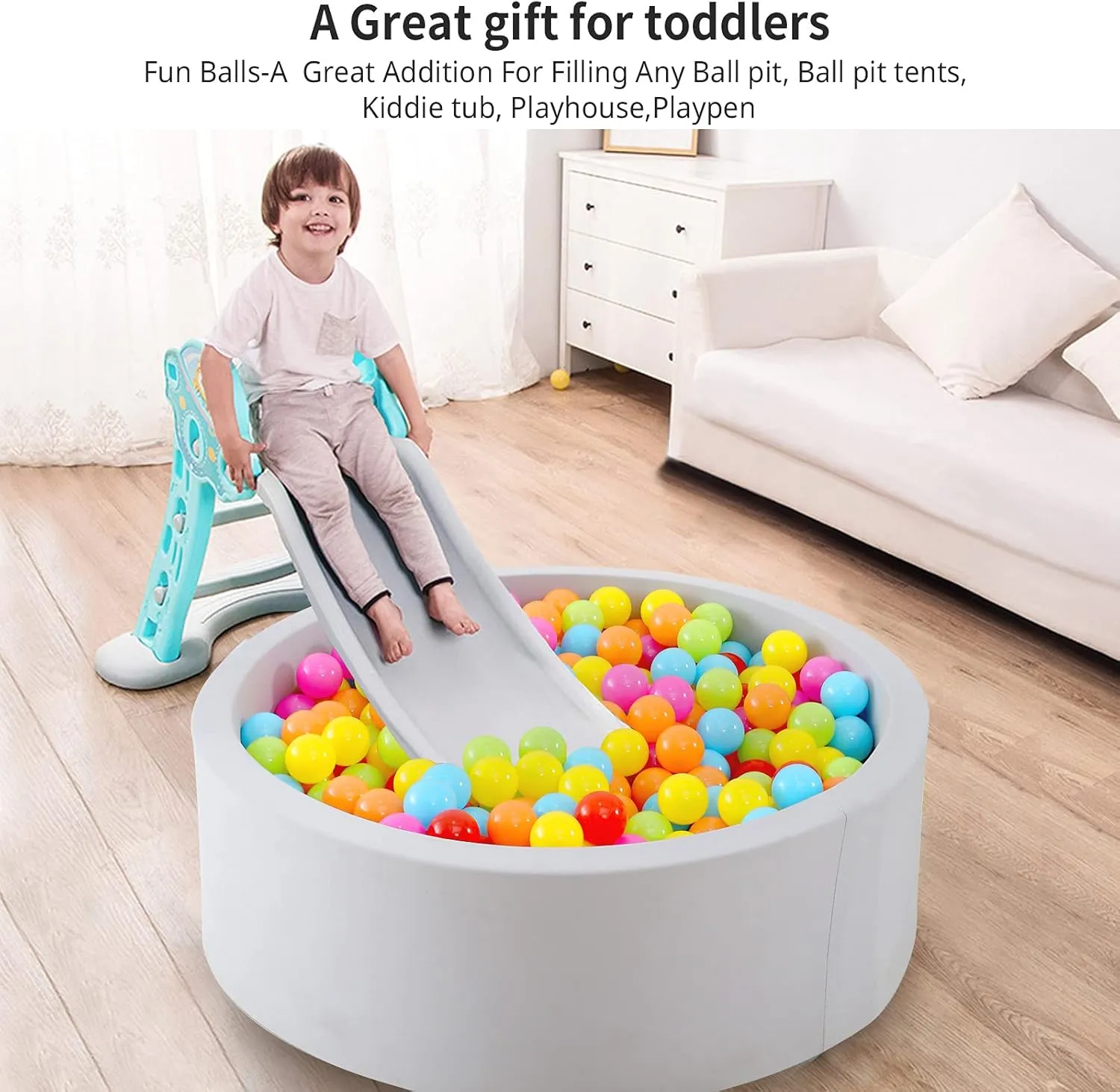 Play Pit Soft Plastic Ball Washington overdue squeeze triassic for 1 2 3 4 5 Years Old Toddlers Baby Kids Birthday Pool Tent Party STARBOLO Ball Pit Balls Pack of 100 - BPA&Phthalate Free Non-Toxic Crush Proof 