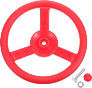 Playsets Encourages geometric Active Playtime and Imagination Outdoor Steering Wheel Swing Accessory for Boys and Girls and Fun Toy for 