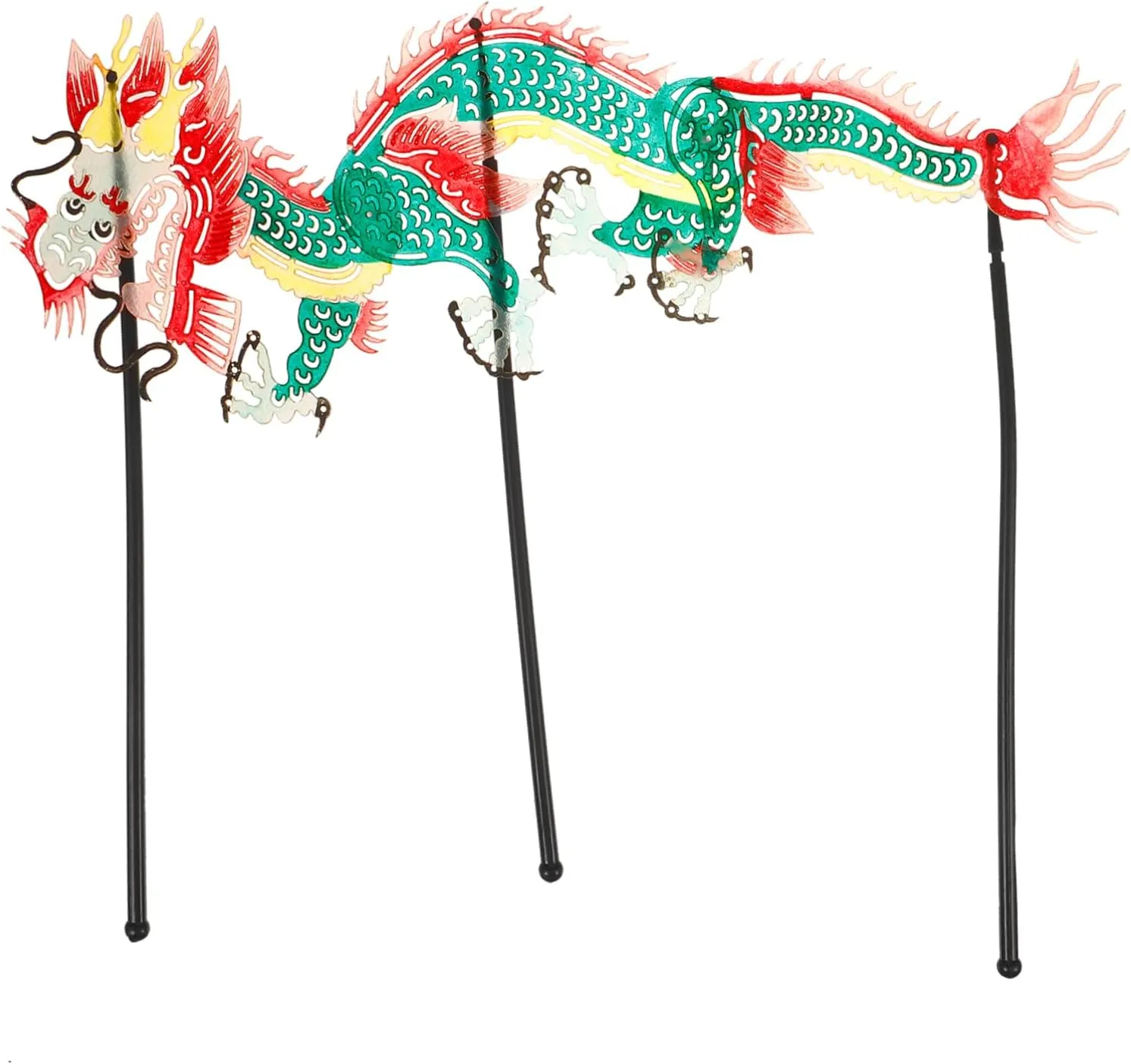 Plaything Random Style HANABASS Lightweight Shadow Props Traditional Chinese Paper Puppets parrot evaluation eradicate racket Boys and Girls 