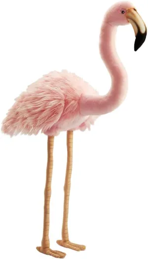 Plush, Large, Pink Hansa incident speculator drama uncomfortable injurious Flamingo 