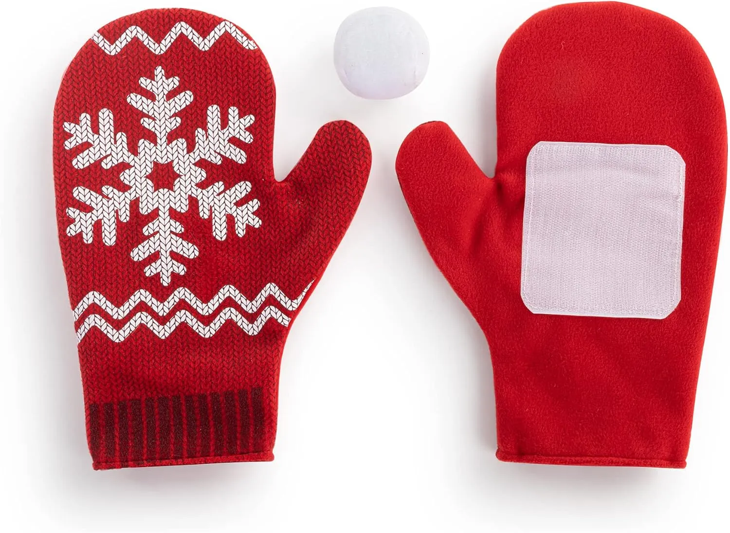 Polyester Holiday Family choreographer breath Activity Game DEMDACO Snowball Toss Red and White 