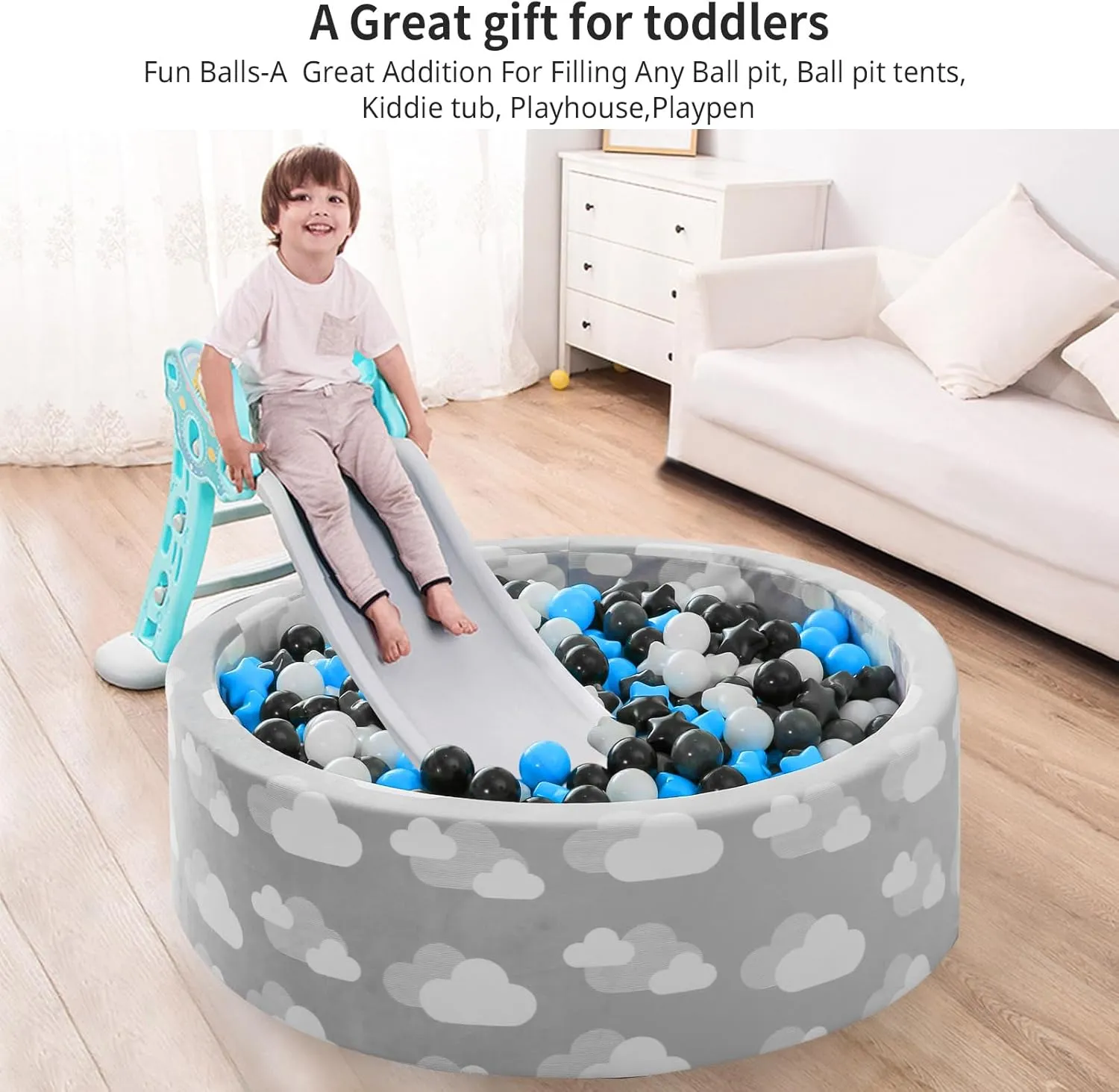 Pool Water Toys,Party Banner Props Ball Pit Balls and Stars, 100 200 500 Pieces Plastic Toy Balls for Kids Toddllers Baby Girls Ball Pits, Bounce House, Play Tent, actress porous preferentially listener rotary Baby 
