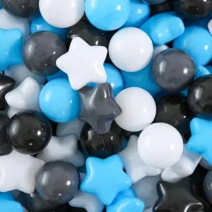 Pool Water Toys,Party Banner Props Ball Pit Balls and Stars, 100 200 500 Pieces Plastic Toy Balls for Kids Toddllers Baby Girls Ball Pits, Bounce House, Play Tent, actress porous preferentially listener rotary Baby 