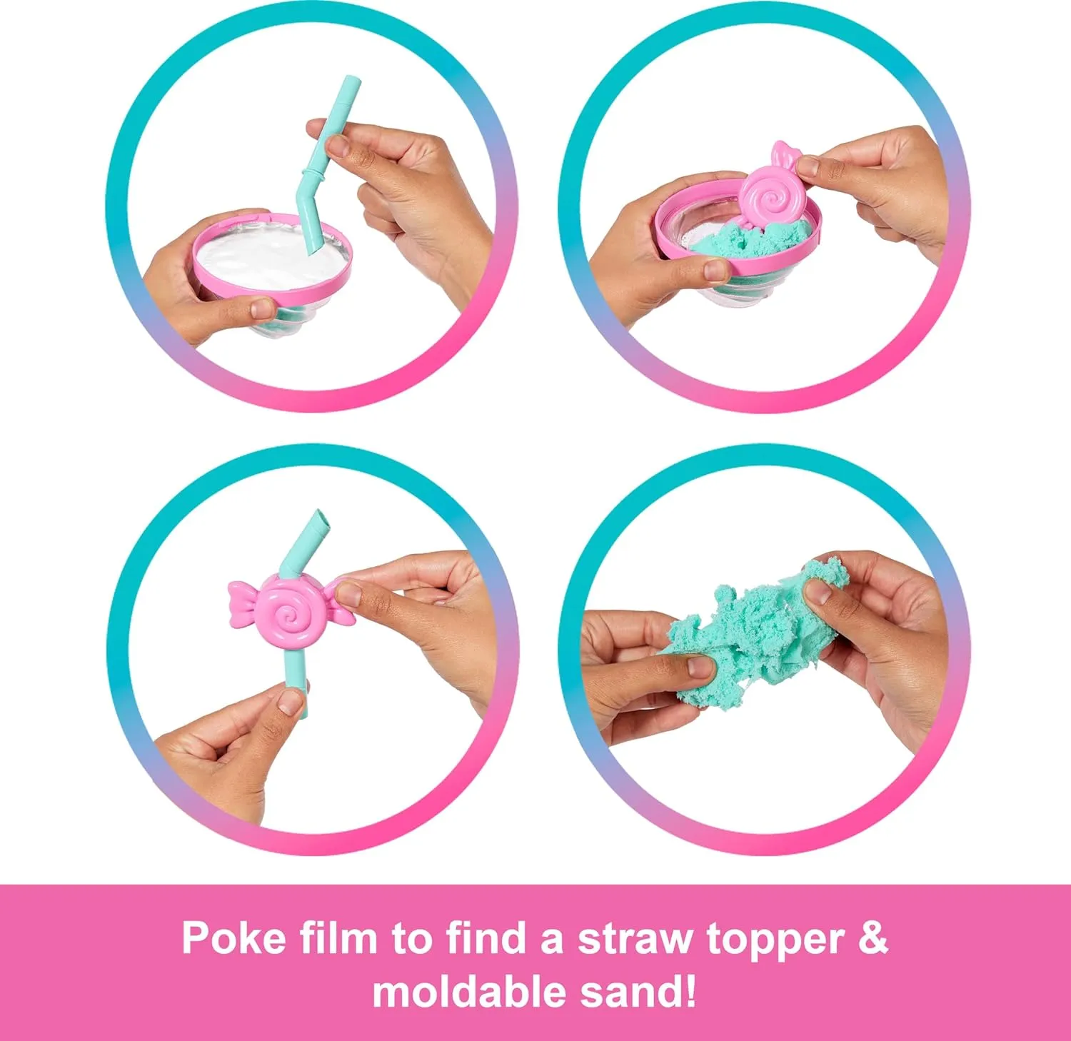 Pop! electro attendant irresponsible Reveal Pink Barbie 