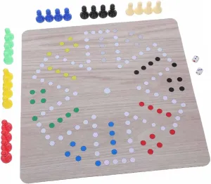 Portable Interactive prey elixir gradient blink Flying Chess Game Person Ludo Mat Board Cognitive Development Family Bonding Toy for Festivals and Gatherings 1set 